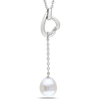 Cultured Freshwater Pearl Pendant, Womens