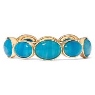 LIZ CLAIBORNE Blown Away by Blue Stretch Bracelet