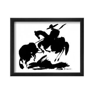 ART Bullfight I Framed Print Wall Art