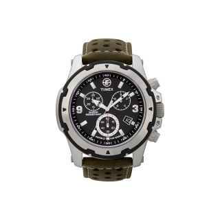 Timex Expedition Mens Silver Tone Chronograph Watch