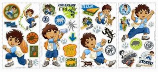 Diego the Explorer Peel and Stick Appliques