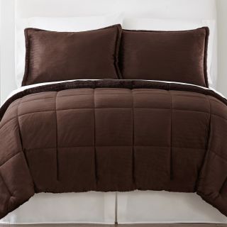 JCP Home Collection  Home Mink Solid Comforter Set, Dark Java