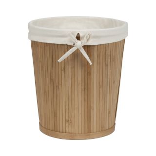 Creative Bath Eco Style Wastebasket, Bamboo