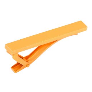 Orange Stainless Steel Tie Bar, Mens