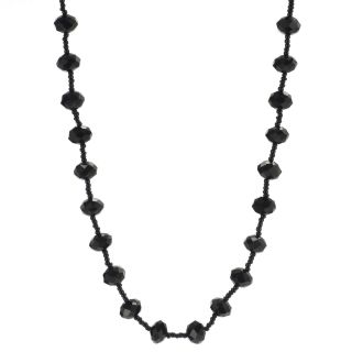 MIXIT Jet Beaded Necklace