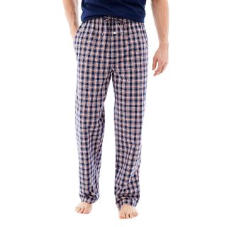 Stafford Woven Sleep Pants, Red/Blue, Mens