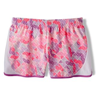 Xersion Woven Running Shorts   Girls 6 16 and Plus, Pink, Girls