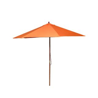 9 Round Wood Umbrella