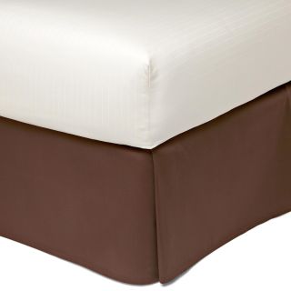 ROYAL VELVET Tailored Bedskirt, Chocolate (Brown)