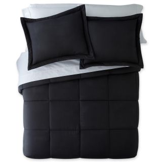 Stayclean Nanofibre Mini Comforter Set, Black