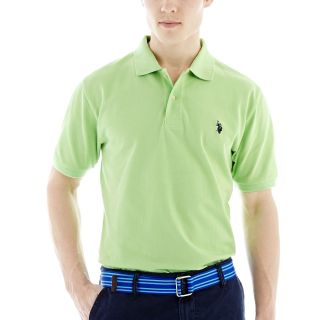 U.S. Polo Assn. Piqué Polo, Green, Mens