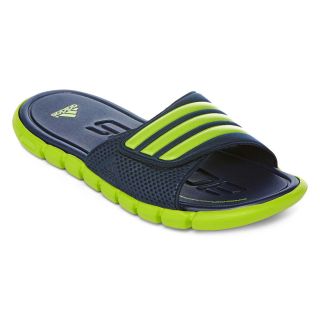 Adidas AdiLight SC xJ Grade School Boys Sandals, Navy/slime, Boys