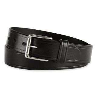 Levis Black Leather Belt, Mens