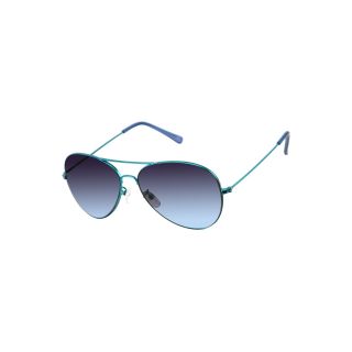 OLSENBOYE Institches Aviator Sunglasses, Blue, Womens