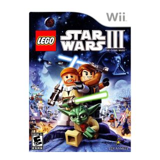Nintendo Wii Lego Star Wars III Clone Wars Video Game