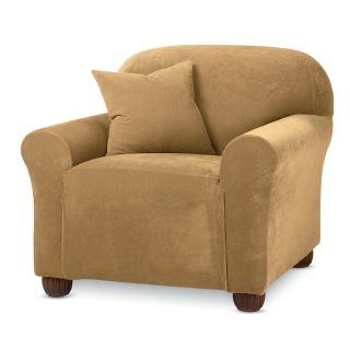 Sure Fit Stretch Pique 1 pc. Chair Slipcover, Taupe