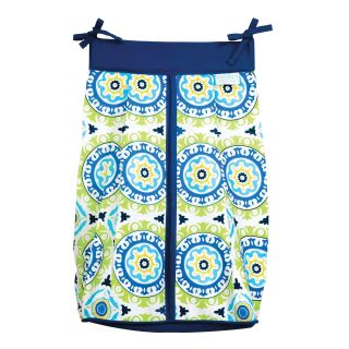 Waverly Baby by Trend Lab Solar Flair Diaper Stacker, Blue, Girls