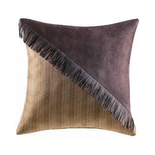 Croscill Classics Benson 18 Fringe Decorative Pillow, Camel