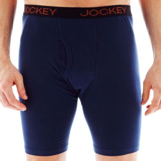 Jockey 2 pk. Classics Go Stretch Midways, Blue, Mens