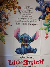 Lilo and Stitch (French   Large) Movie Poster