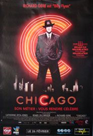Chicago (Rolled French   Advance   Gere) Movie Poster