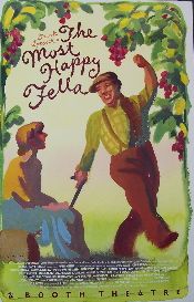 The Most Happy Fella (Original Broadway Theatre Window Card)