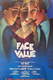 Face Value (Original Broadway Theatre Window Card)