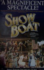 Show Boat (Original London Theatre Poster)