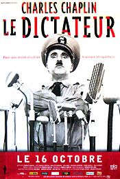 LE DICTATEUR (THE GREAT DICTATOR RE RELEASE   FRENCH ROLLED) Movie