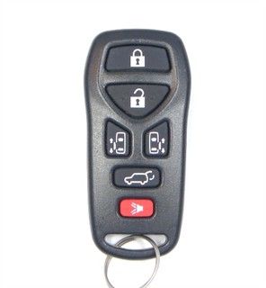 2006 Nissan Quest Keyless Entry Remote w/2 Power Side Doors   Used
