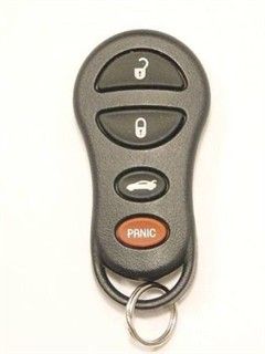 2005 Chrysler Sebring Sedan & Convertible Keyless Entry Remote