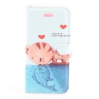 PU Full Body Case with Card Slot and PC Back Cover for iPhone 5/5S