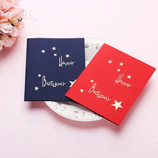 A Starry Night Greeting Card for Birthday(More Colors)