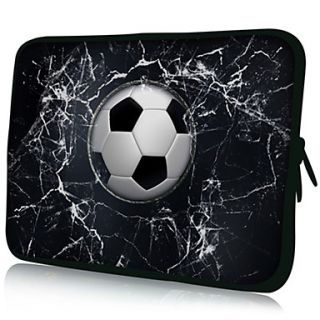 A FootballPattern Nylon Material Waterproof Sleeve Case for 11/13/15 LaptopTablet