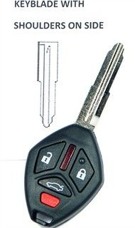 2008 Mitsubishi Galant Remote Key