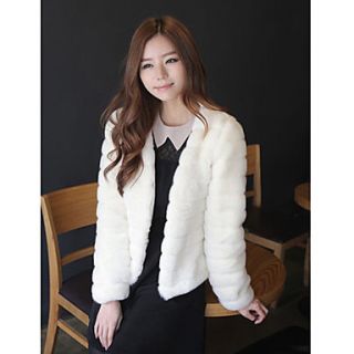 Long Sleeve Collarless Party/Casual Jacket(More Colors)