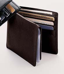 Bi fold Leather Wallet JoS. A. Bank