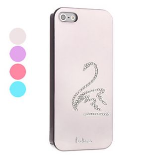 Swan Pattern Hard Case for iPhone 5 (Assorted Colors)