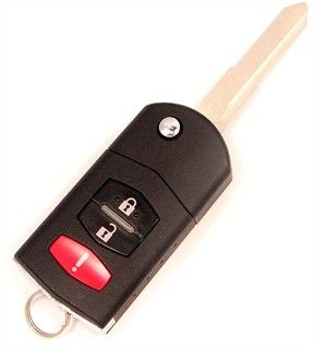 2006 Mazda 5 Keyless Remote key combo   refurbished