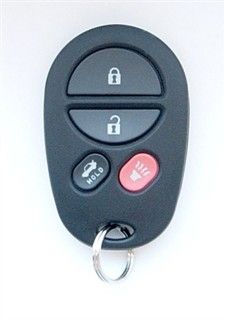 2005 Toyota Avalon Keyless Entry Remote