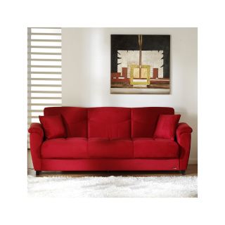 Aspen Klick Klak 91 Sofa Bed, Red