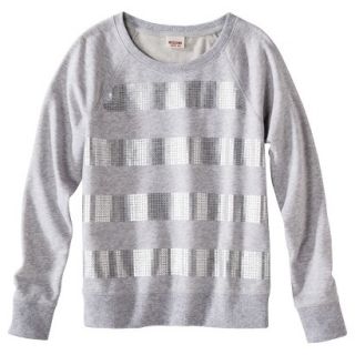 Mossimo Supply Co. Juniors Crewneck Sweatshirt   Gray XXL(19)