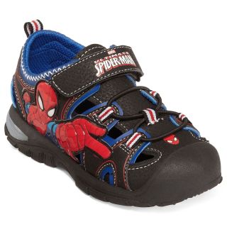 Spiderman Toddlers Sandals, Blue/Black, Blue/Black