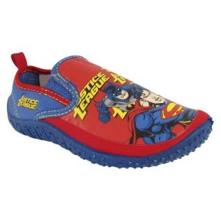 Toddler Boys Justice League Water Shoes   Red/Blue 12