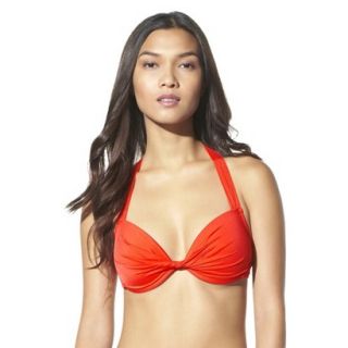 Mossimo Womens Mix and Match Underwire Swim Top  Tangelo XS