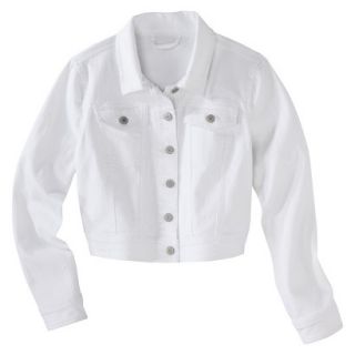Mossimo Supply Co. Juniors Denim Jacket   White M