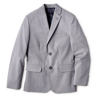 Izod Light Gray Sharkskin Jacket   Boys 6 18, Grey, Boys