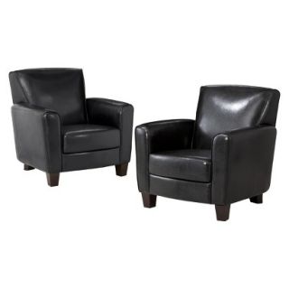 Club Chair Upholstered Chair Threshold Nolan Bonded Leather Living Room Club