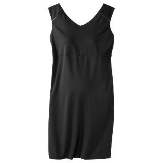 Liz Lange for Target Maternity Sleeveless Shoulder Zipper Dress   Black XS