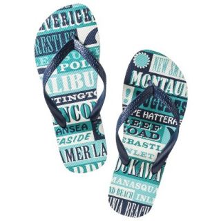 Mens Limited Edition Mossimo Supply Co. Flip Flop Sandal  Navy 10